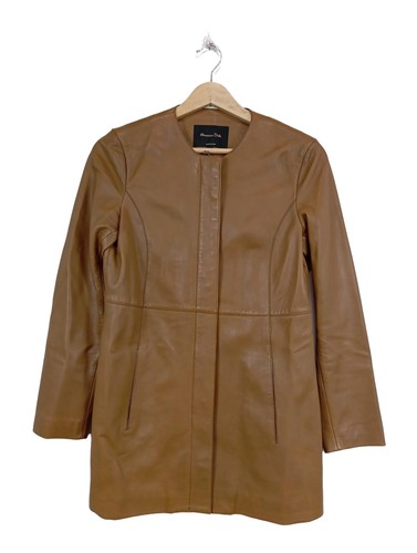 Massimo dutti veste cuir - massimo,