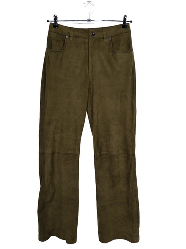 Massimo dutti pantalon cuir - massimo, en