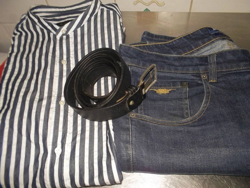 Chemise massimo dutti jean - chemise, xl